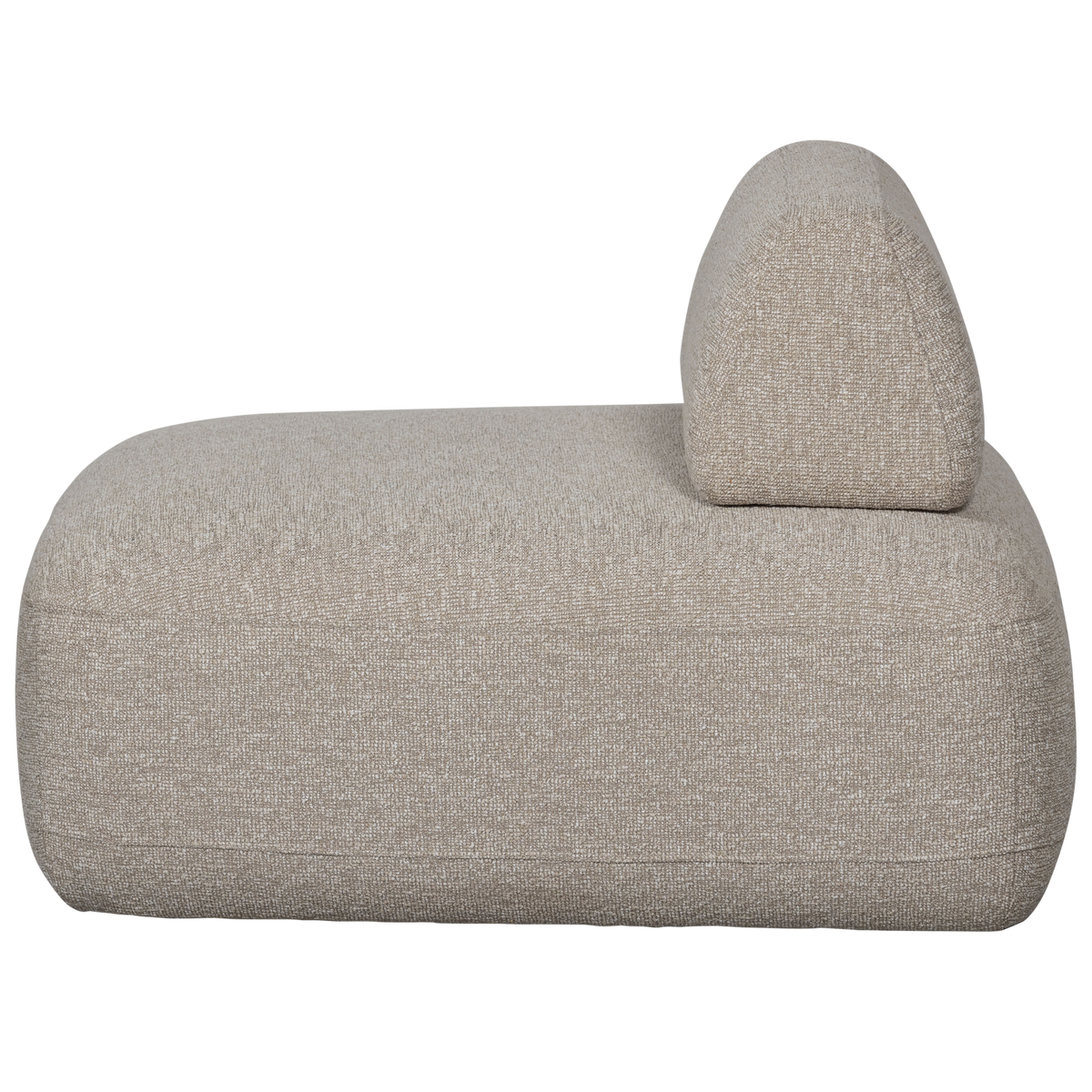 Poltrona sterck con schienale mobile naturale