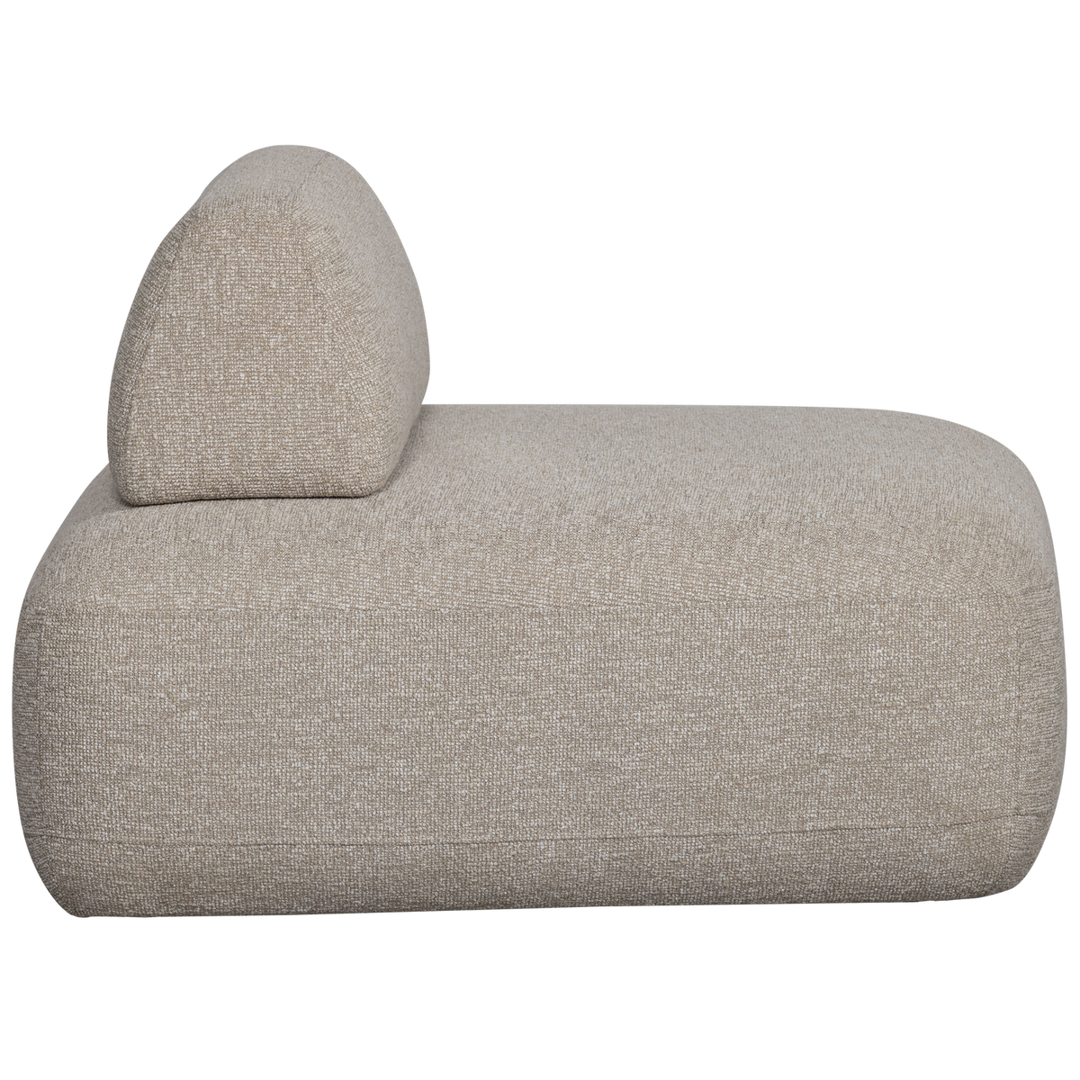 Poltrona sterck con schienale mobile naturale