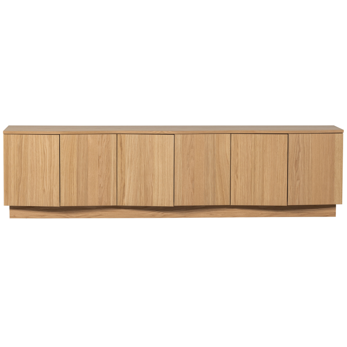 Zuma mobile tv 200cm rovere trasparente