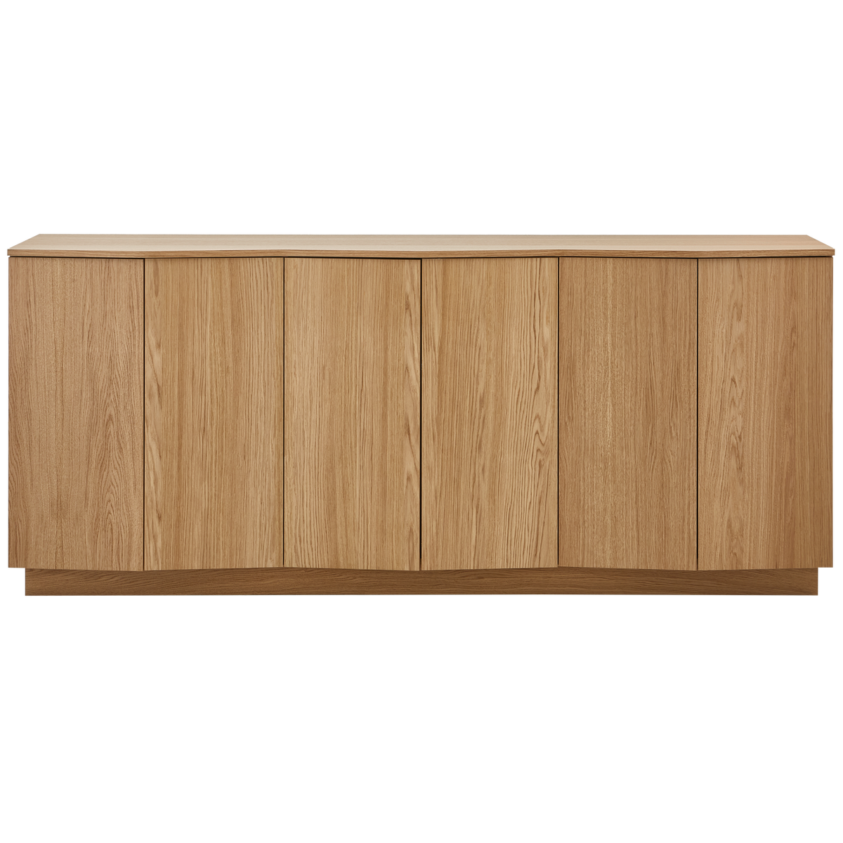 Credenza zuma 200cm rovere trasparente