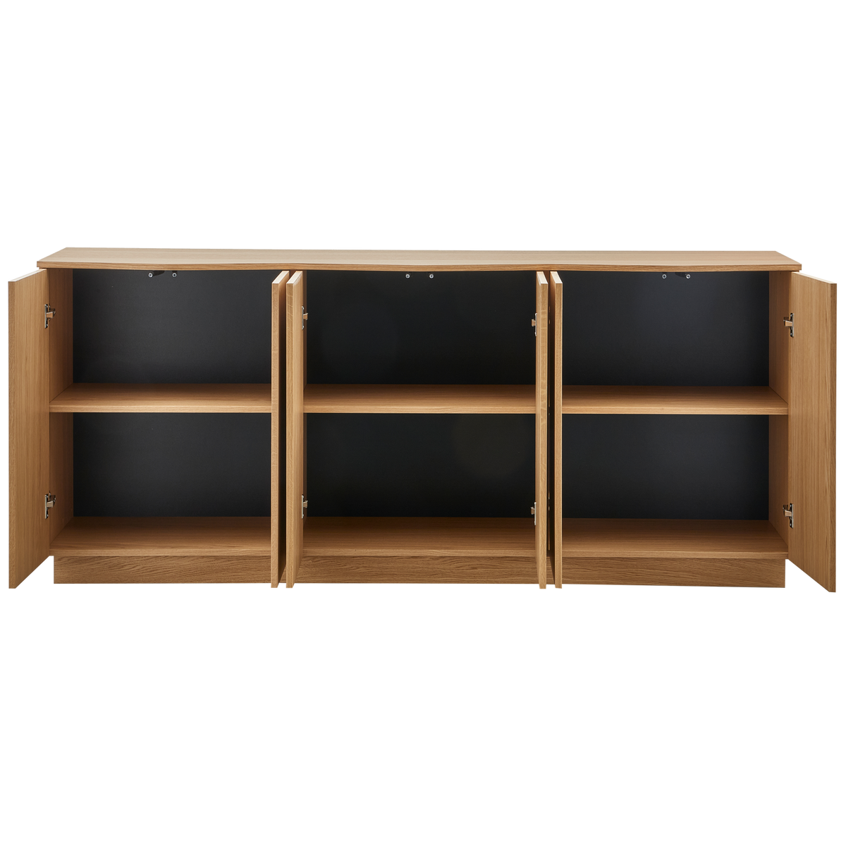 Credenza zuma 200cm rovere trasparente