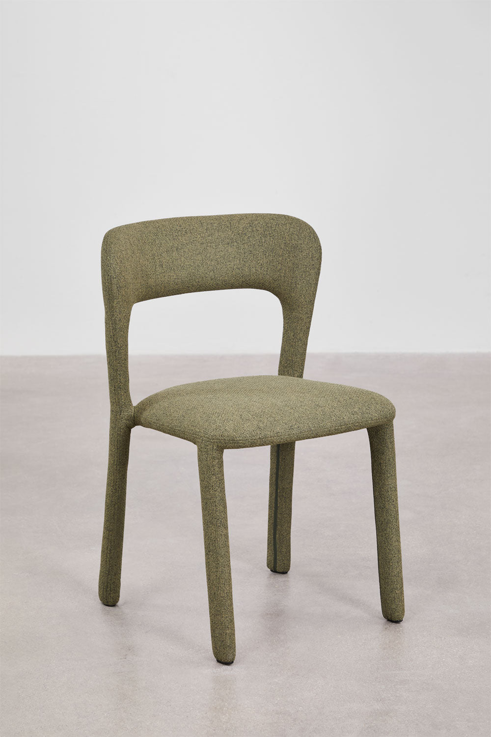 Set di 4 sedie da pranzo imbottite Brusel