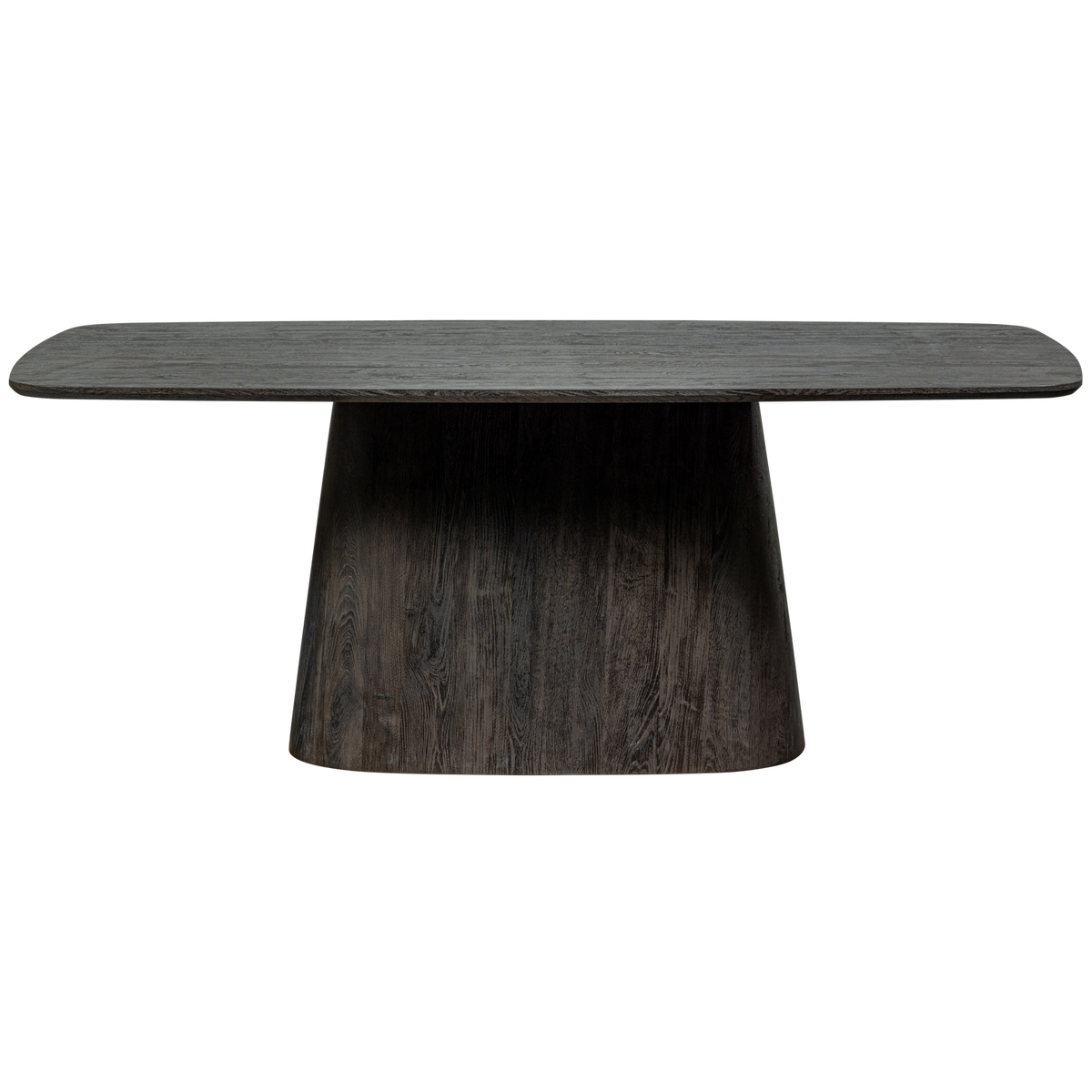 Tavolo da pranzo leah mdf marrone scuro 200x105cm