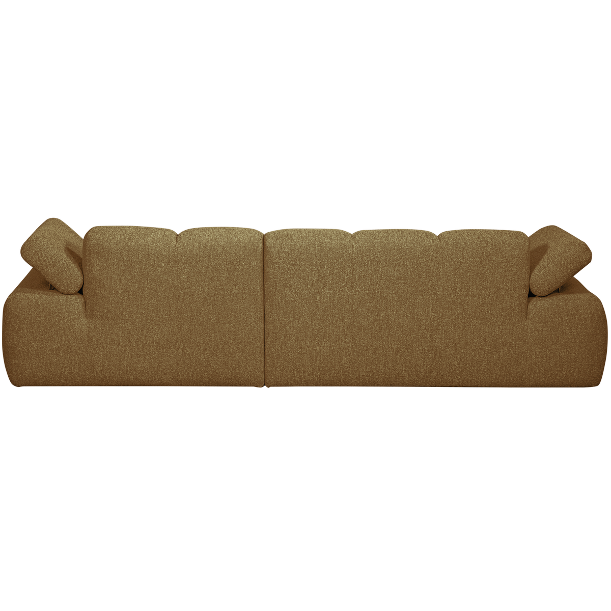 Divano mojo chaise longue destra bouclé giallo marrone melange