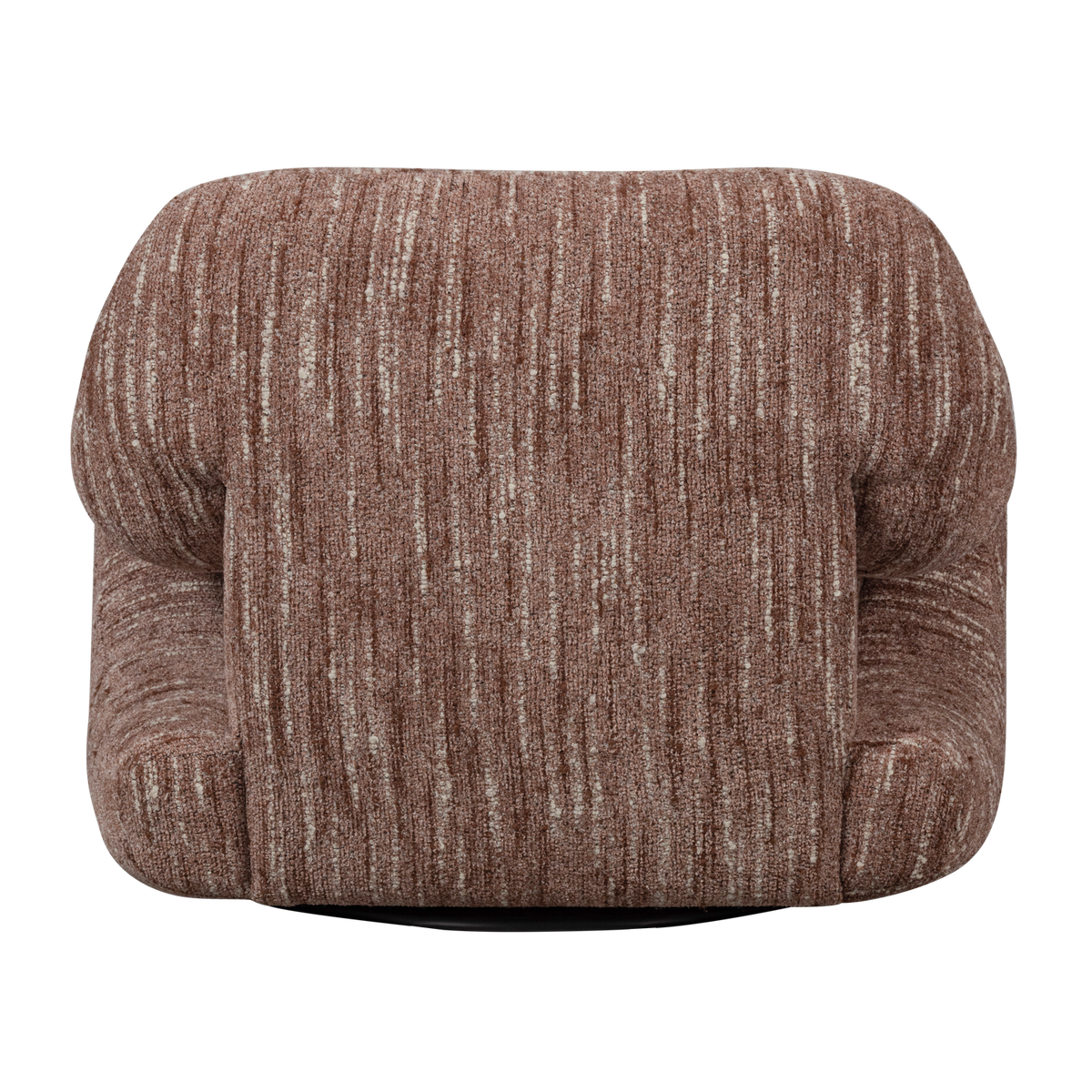 Folke poltrona ciniglia rosa antico melange