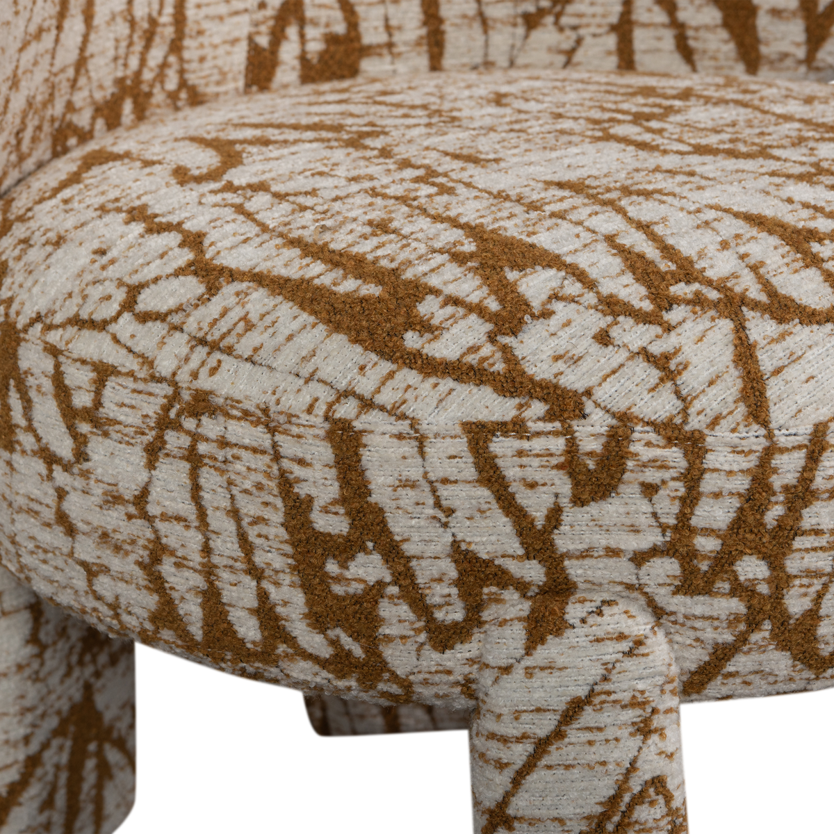 Poltrona upke con design naturale/marrone
