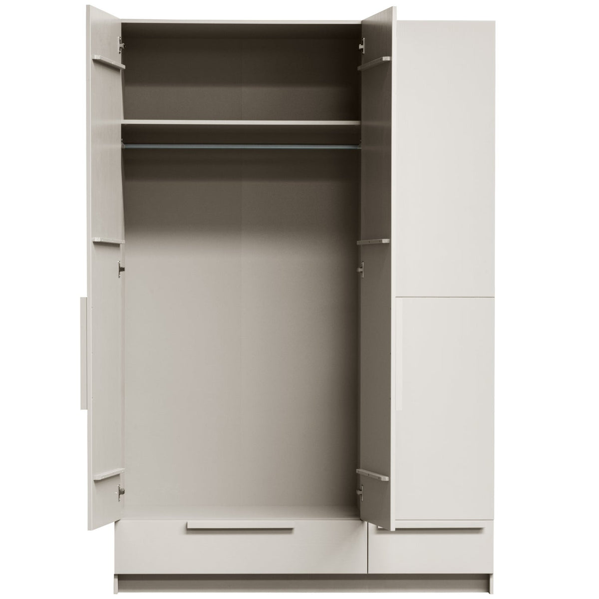 Armadio pure 3 pri ante doppie pine dust