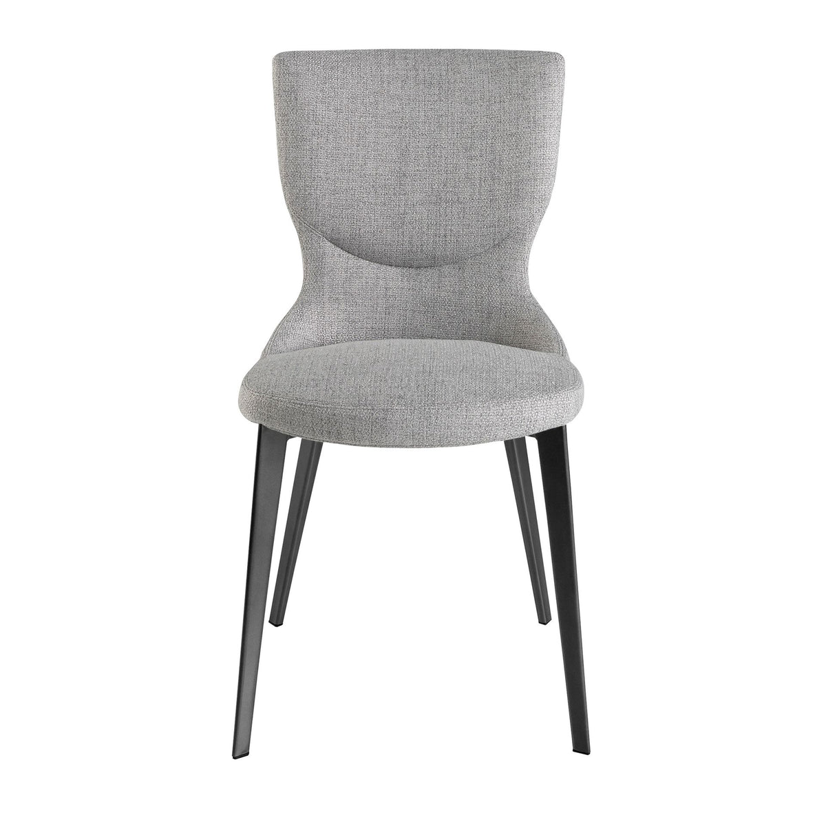 Sedia in tessuto grigio