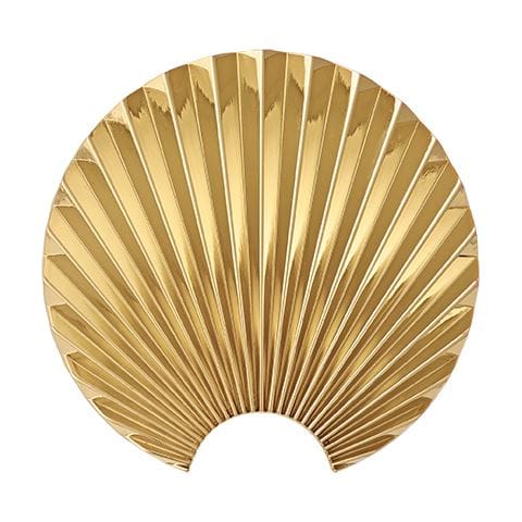502390005081_CONCHA-hook+wall-decoration_Gold_L3,8xW12xH11,5