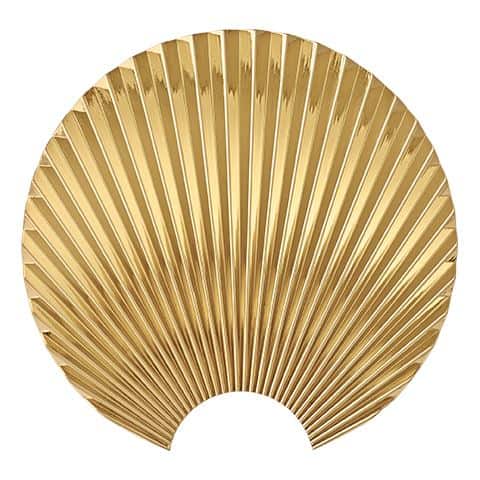 502390005083_CONCHA-hook+wall-decoratio_Gold_L5,8xW20xH19,5