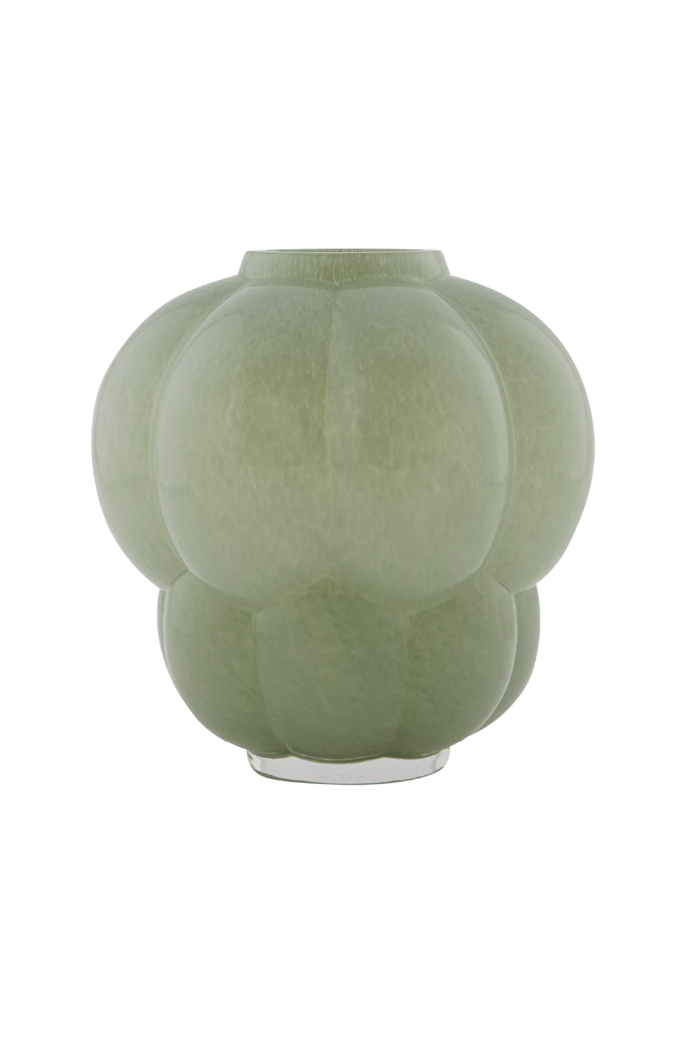 Vaso in vetro UVA - Verde pastello - AYTM - Ø26xA28 CM