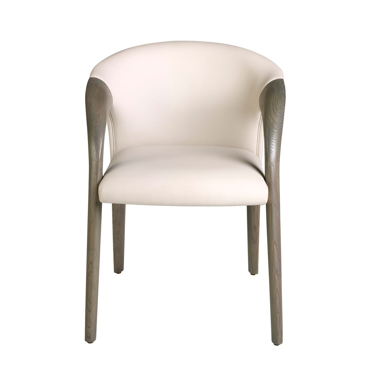 Sedia in similpelle crema