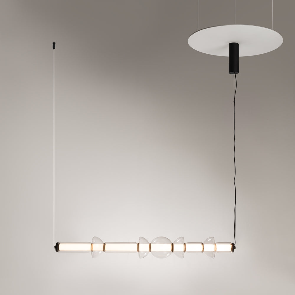 Lampada a Sospensione Cosmo Black  led 39w 3000k