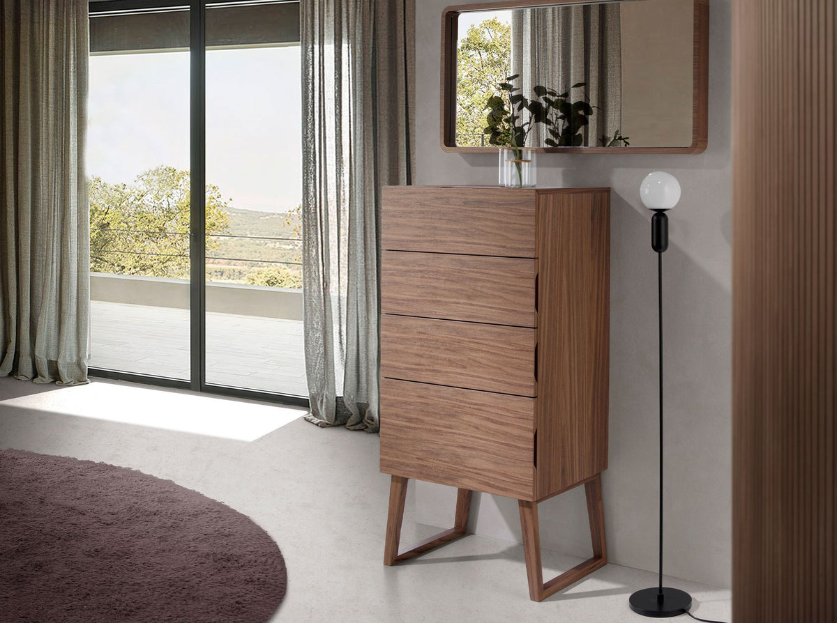 Chiffoniera in noce