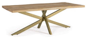 Tavolo in legno di mango lavorato a mano 220x100 cm