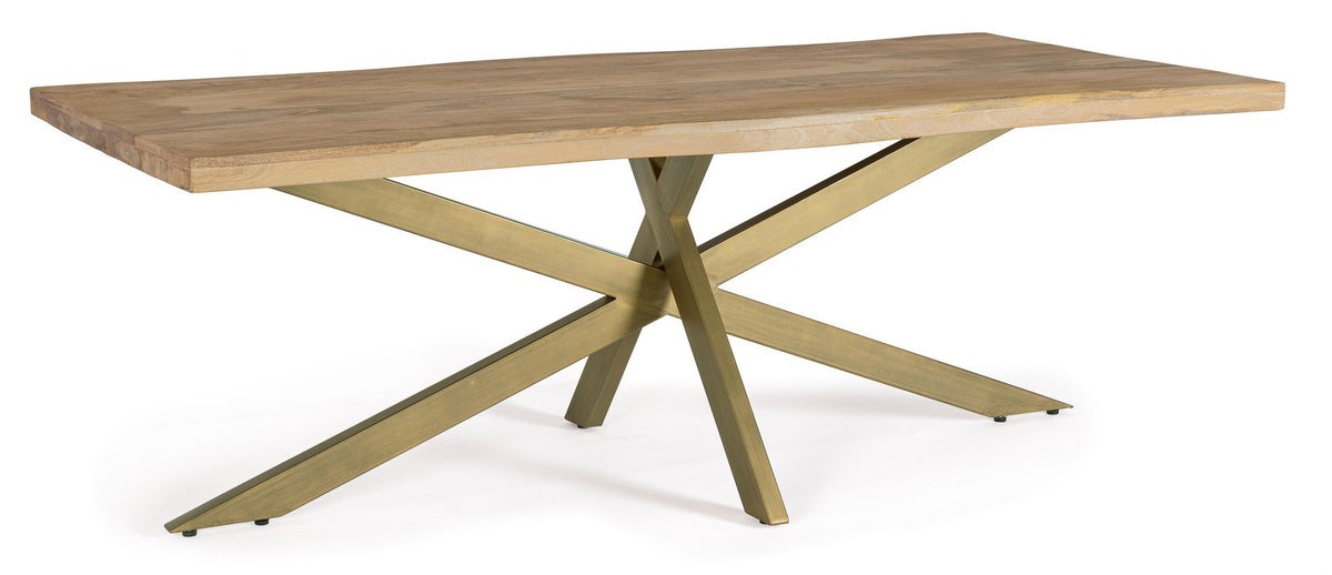 Tavolo in legno di mango lavorato a mano 220x100 cm