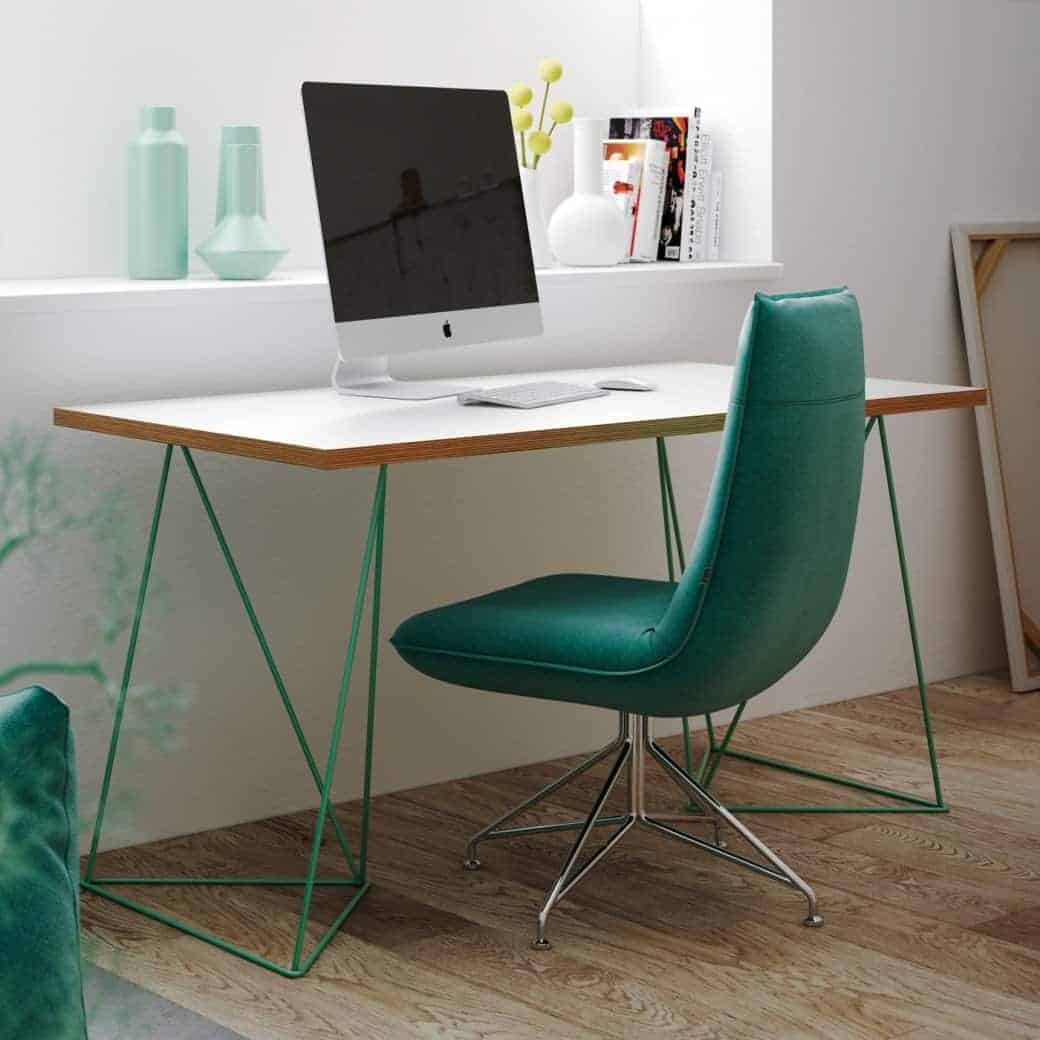 9500.053238 flow_140-pure_white-plywood-green_steel