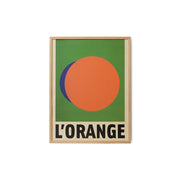 Opera incorniciata L'Orange