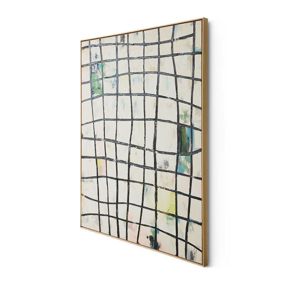 Opera incorniciata Wired (131x163 cm)