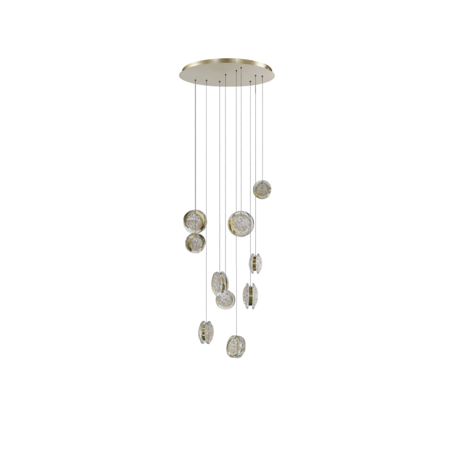 Euforia Pendant Round 10 3-Step Dimm Go - Gold