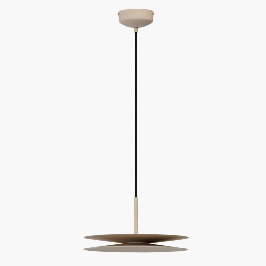 Disc Pendant 35 Beige - BEIGE