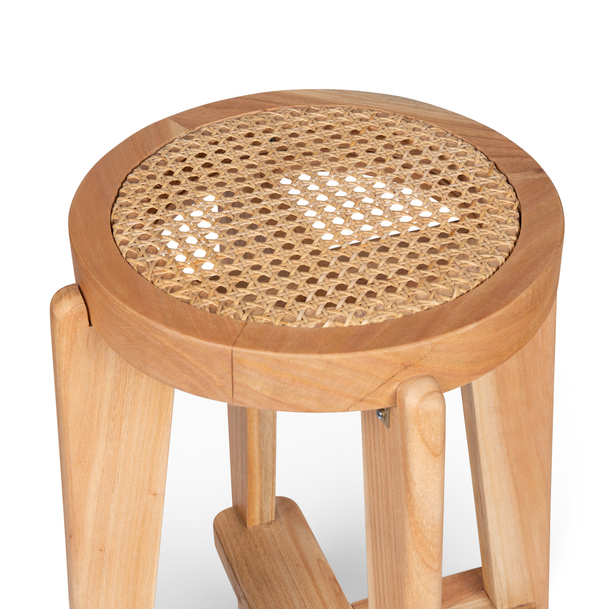 Sgabello Bar Stool Cane DT.W.19 Naturale DETJER