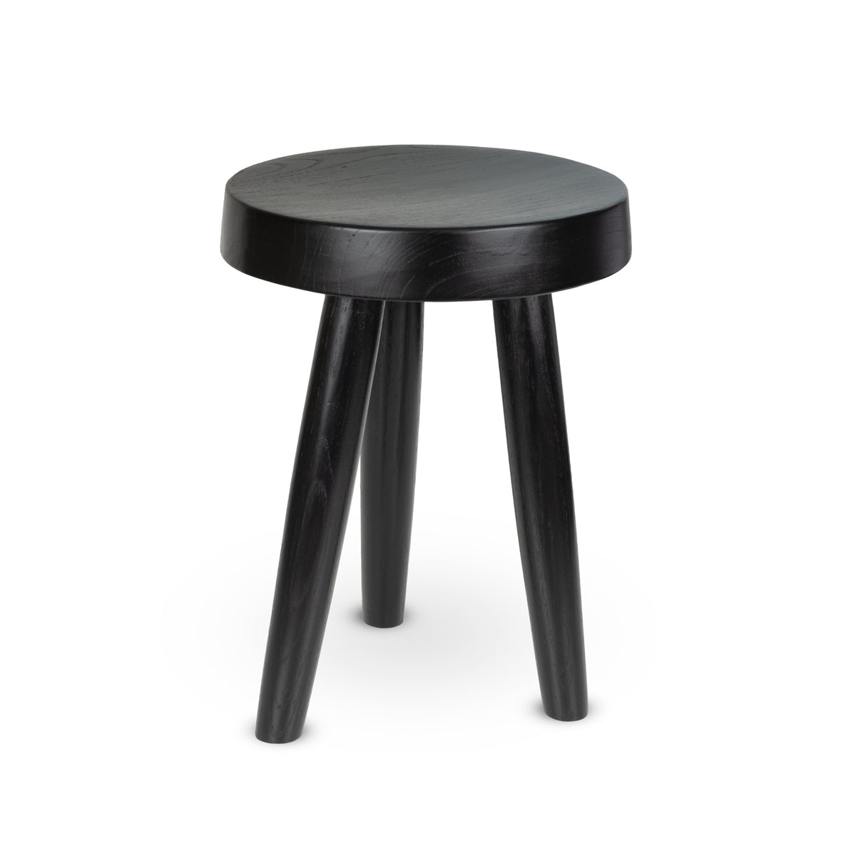 Sgabello Charles L Nero Carbone DETJER