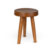 Sgabello Charles L - Dark Brown - Pierre Jeanneret Edition