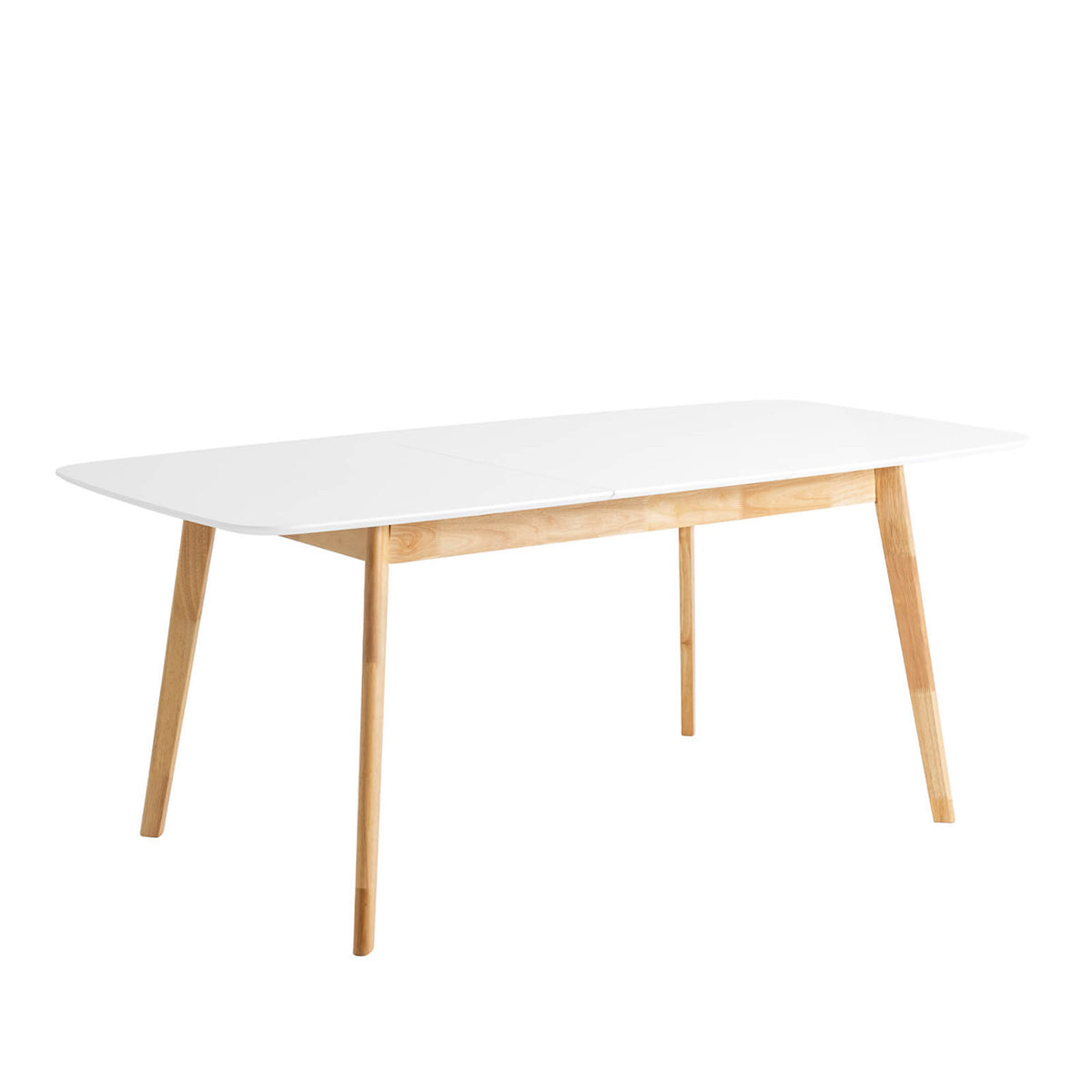 Enma tavolo 120 est.rovere bianco