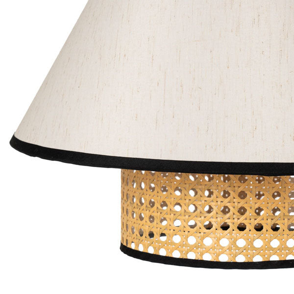 Lampada da soffitto nerja naturale