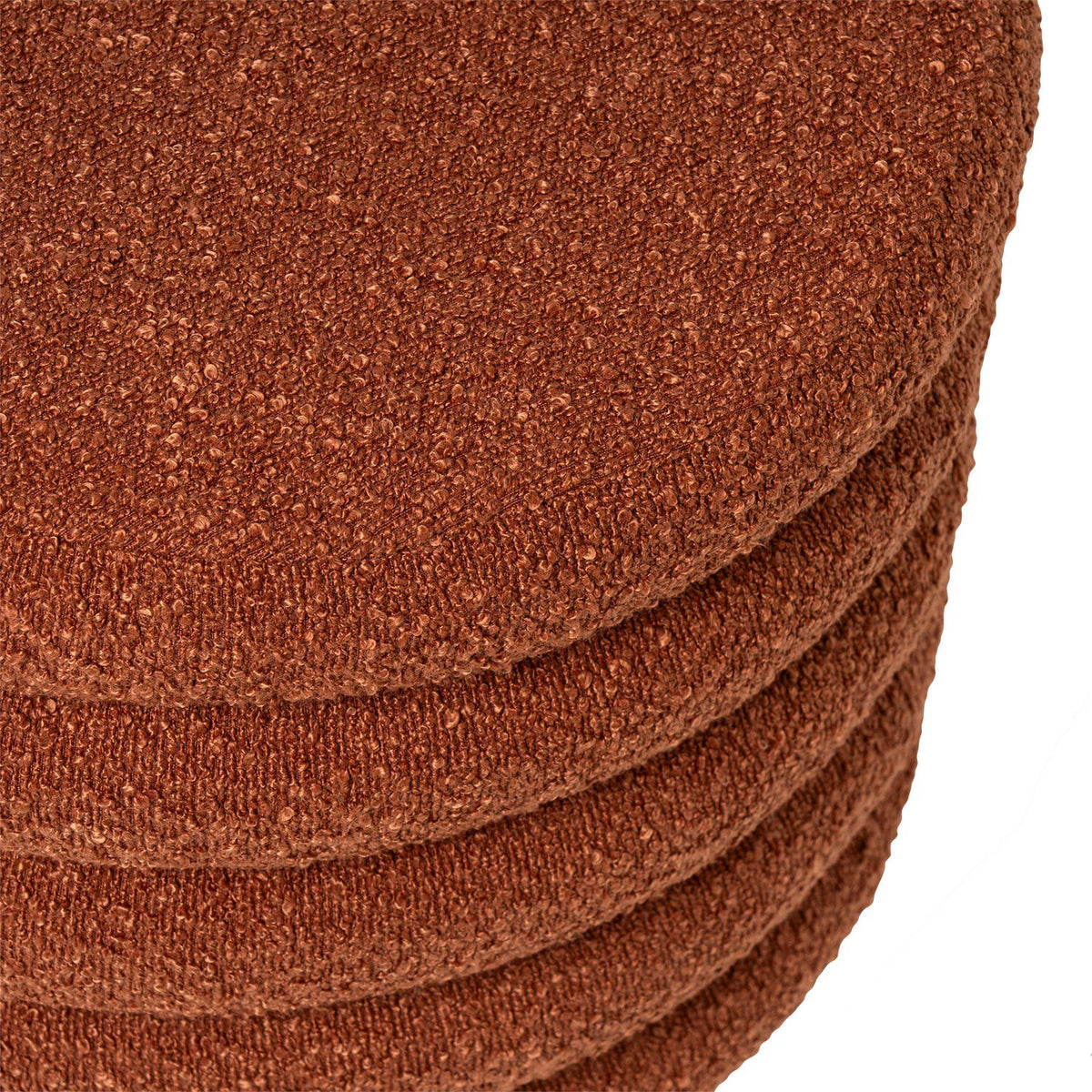 Pouff harry in terracotta