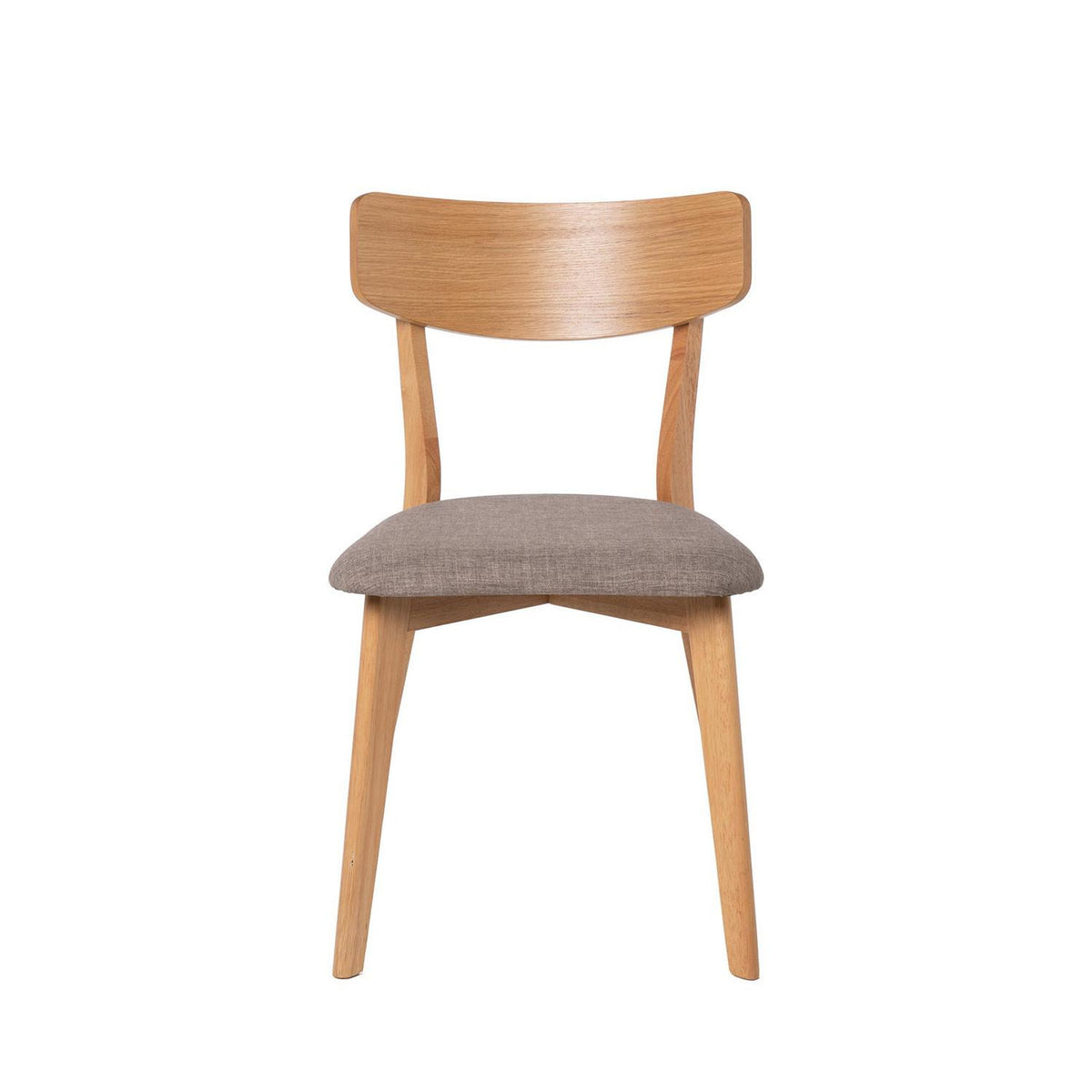 Sedia keira rovere grigio chiaro