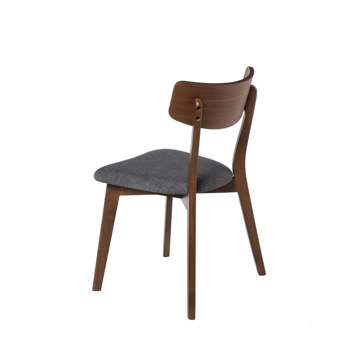 Sedia keira noce grigio scuro
