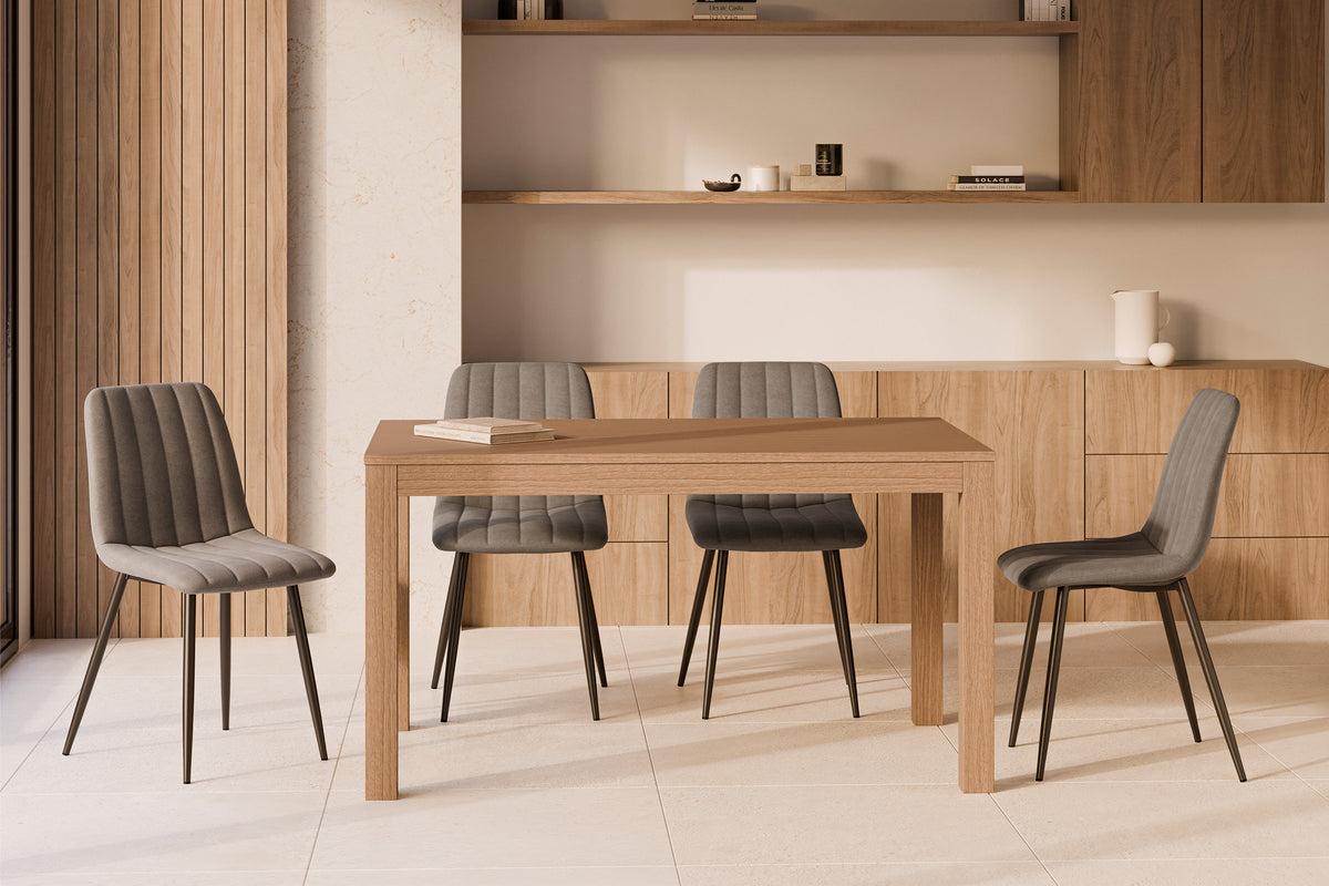 Tavolo MOLLY 120 rettangolare allungabile - Rovere