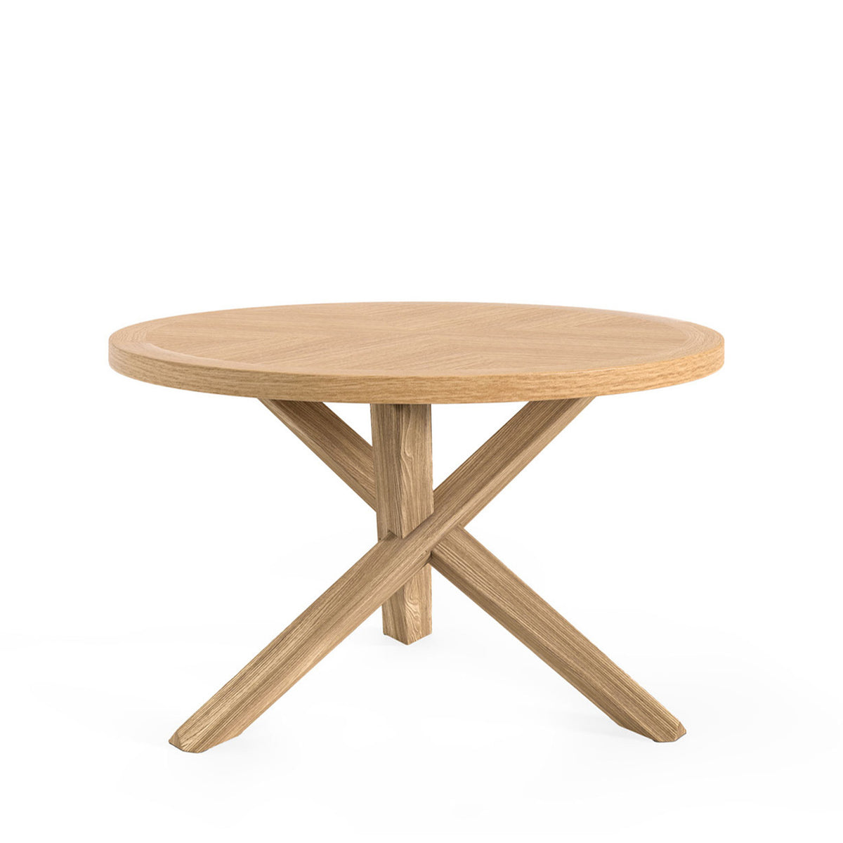 Tavolo MINERVA 120 rotondo fisso - Rovere
