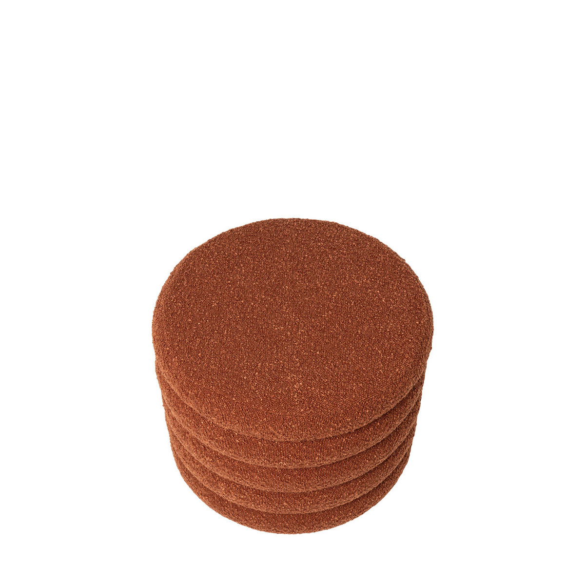 Pouff harry in terracotta
