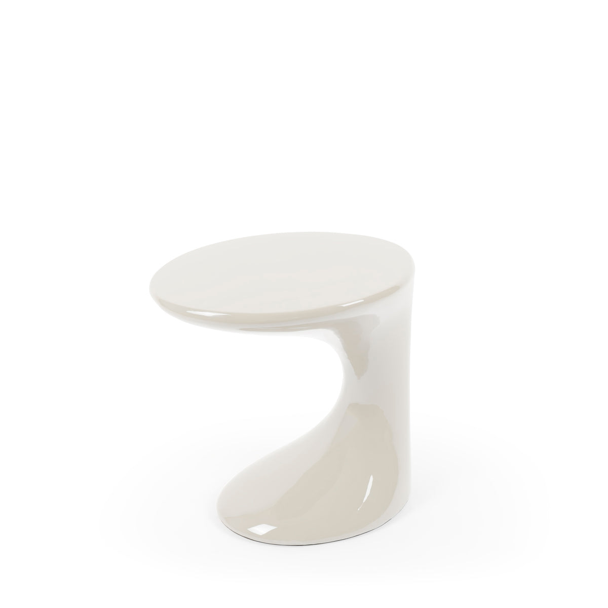 Tavolino LIAM - Beige lucido