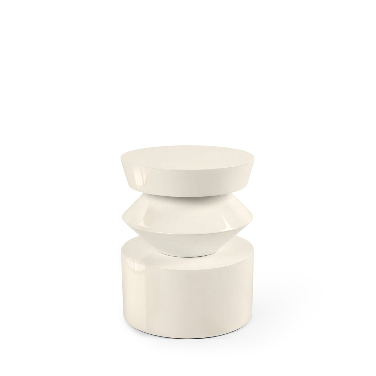 Tavolino HENRY - Beige lucido