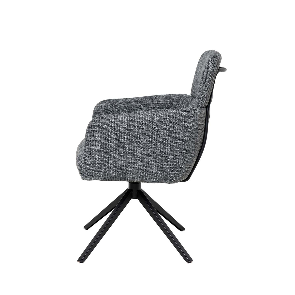 Sedia janice grigio scuro