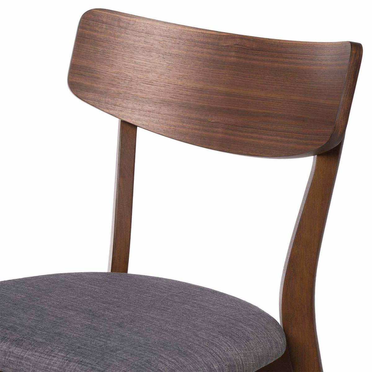Sedia keira noce grigio scuro