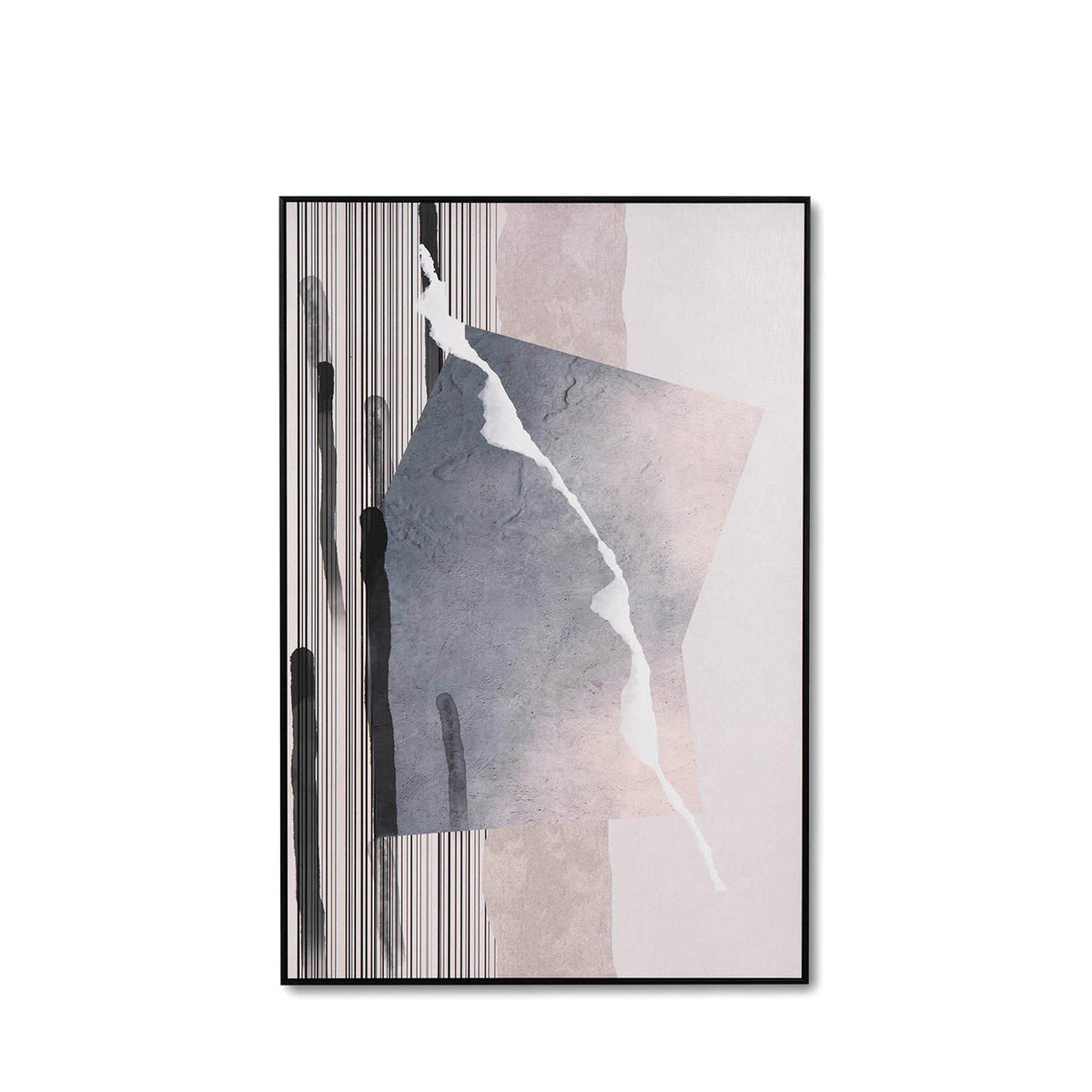 Quadro RAYFISH 80x120 - Nero