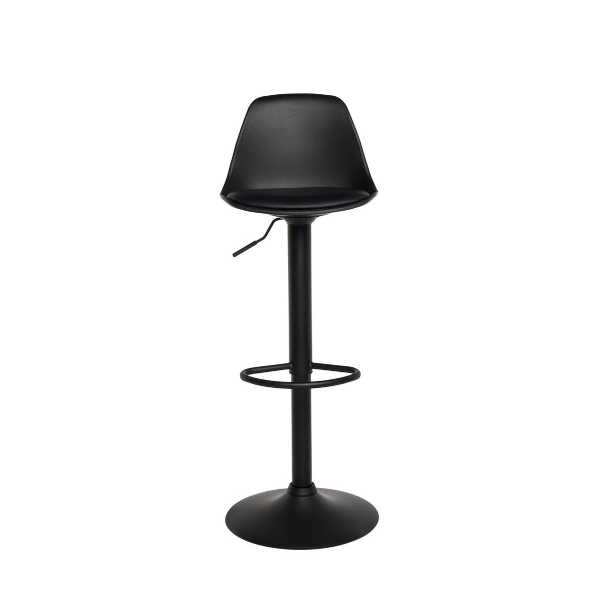Sgabello sadie nero