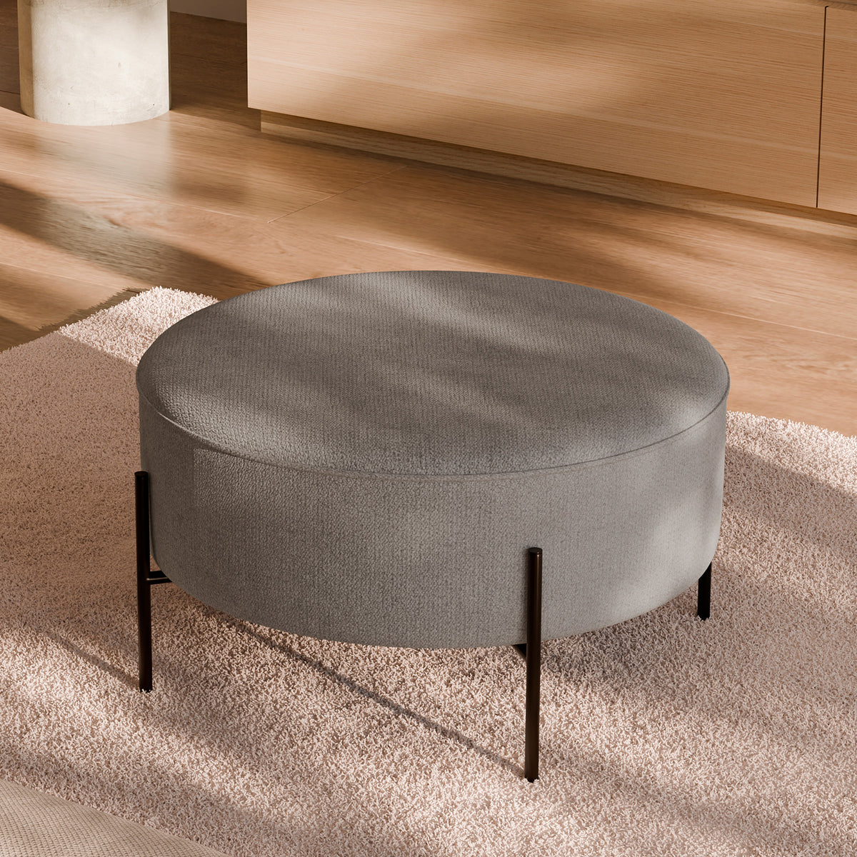 Pouf CAMILO - Grigio