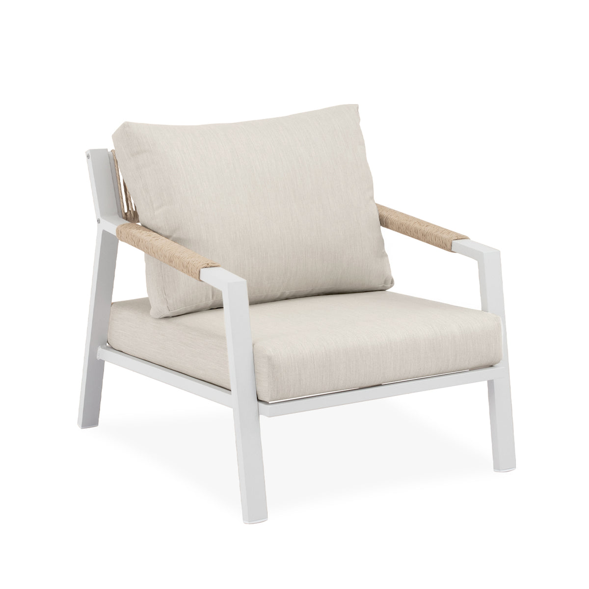 Set da giardino MUSCAT – divano, 2 poltrone e tavolino