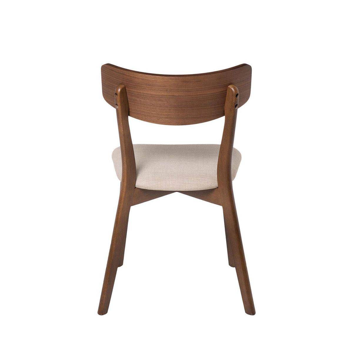 Sedia keira beige noce