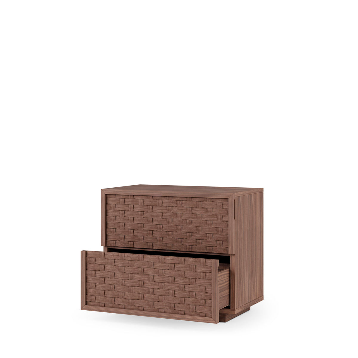 Comodino basso 2 cassetti 60 BORNEO