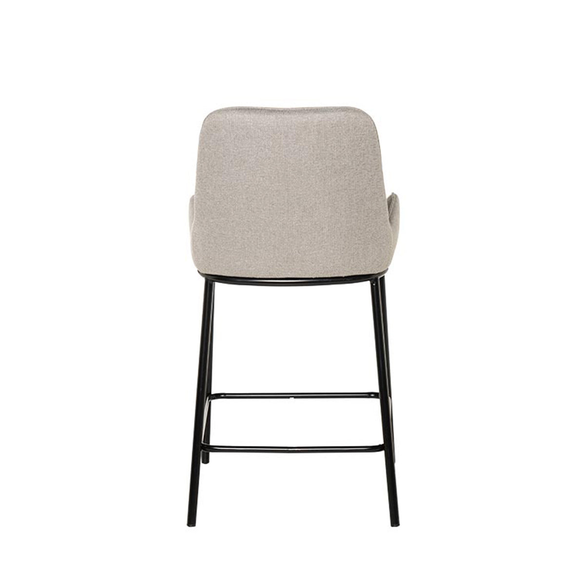 Sgabello milton grigio chiaro