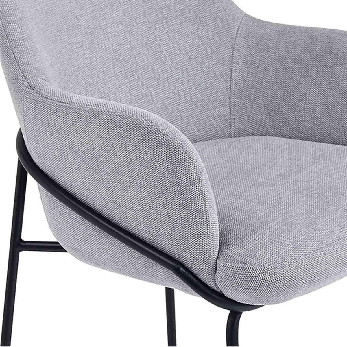 Sedia abigail grigio chiaro