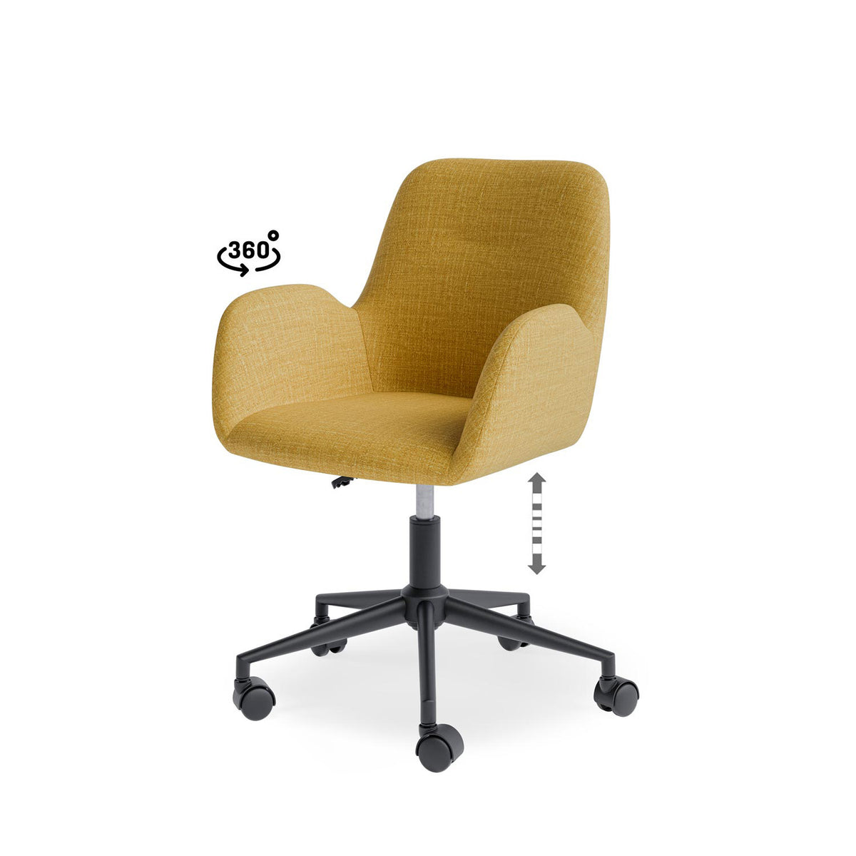 Sedia da ufficio IRVINE - Senape