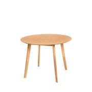 Tavolo MONNA 100 rotondo fisso - Rovere